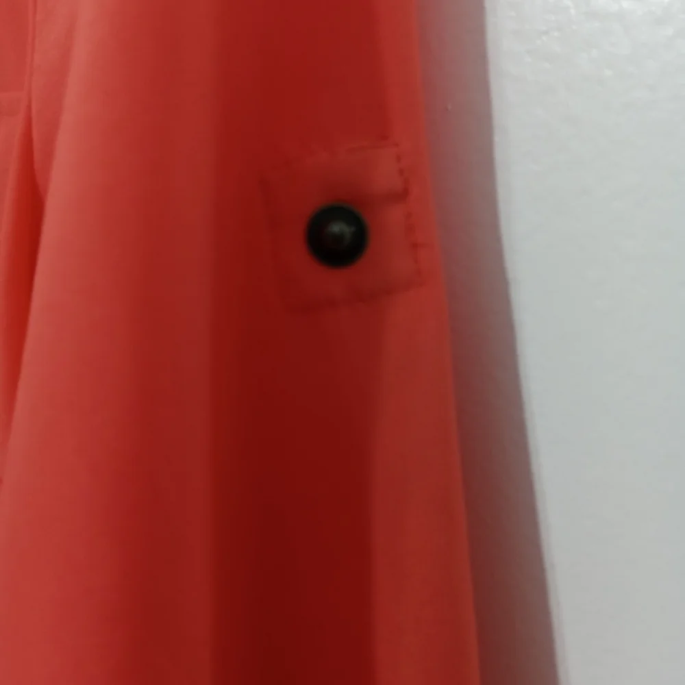 Michael Kors full zip roll tab sleeves 